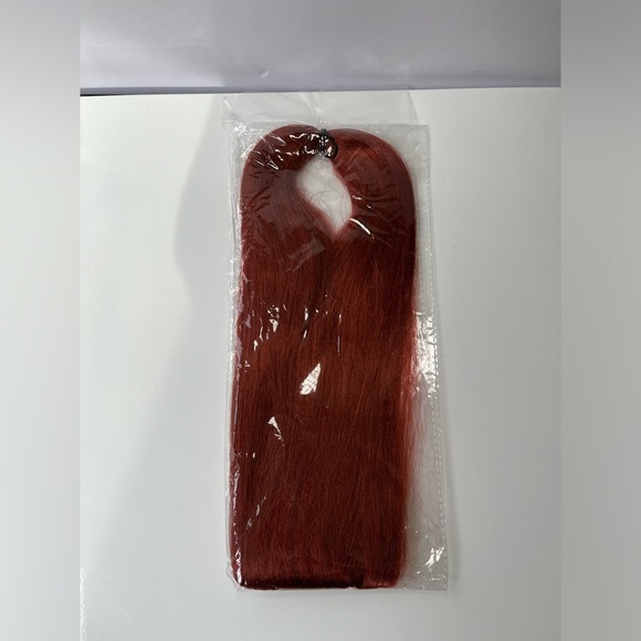 NEW 22" Ginger Red Hair Extensions Synthetic hair - 8 packs - Picture 4 of 7